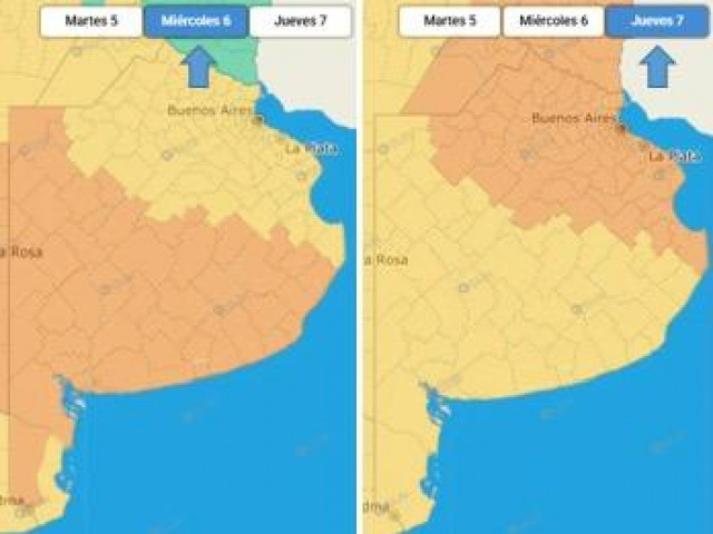 El SMN emiti� una alerta naranja para este mi�rcoles en Olavarr�a